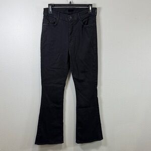 MOTHER Black Flare & Wide Leg Jeans